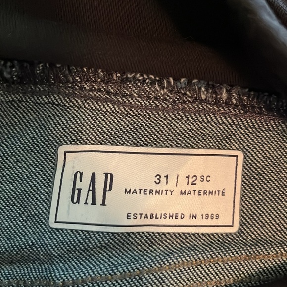 GAP Maternity Straight Leg Full Panel Size 31 - Picture 10 of 16